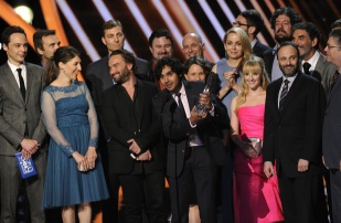 "The Big Bang Theory" fue la ganadora como mejor serie de TV de comedia